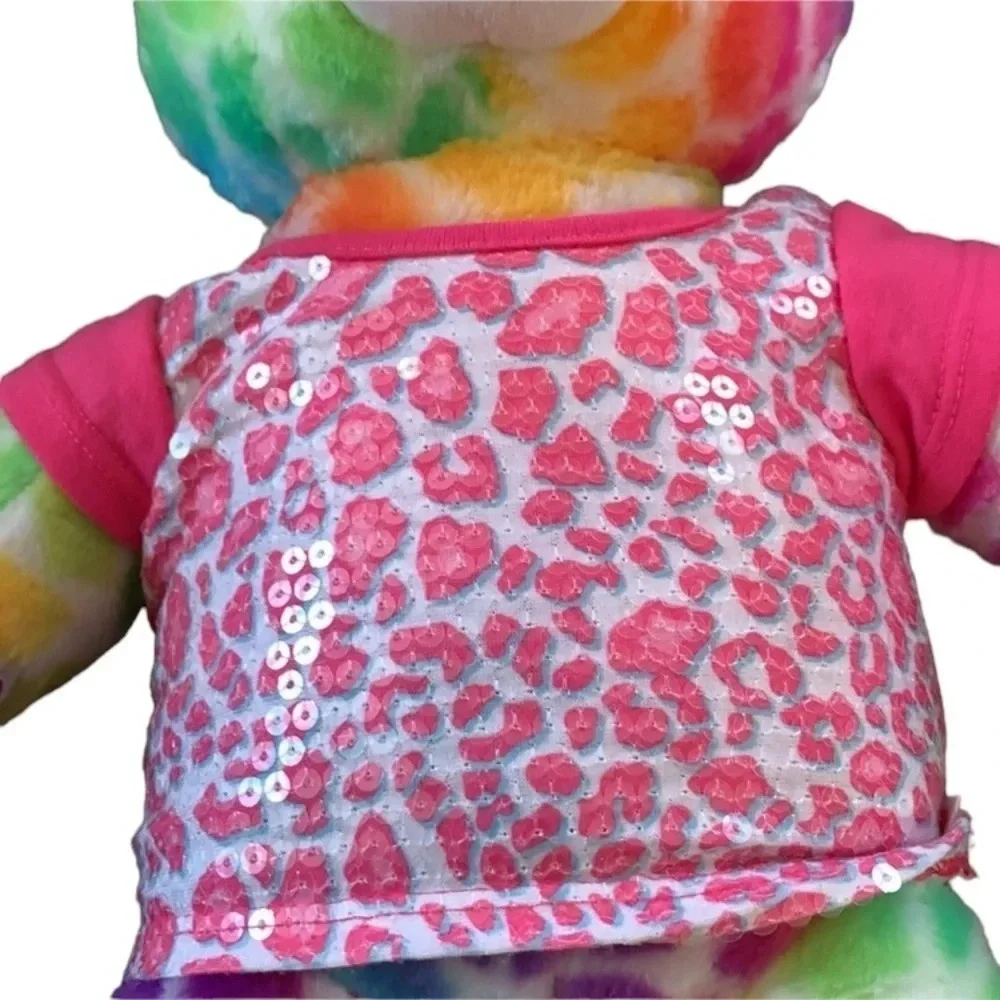 Build-A-Bear rainbow giraffe